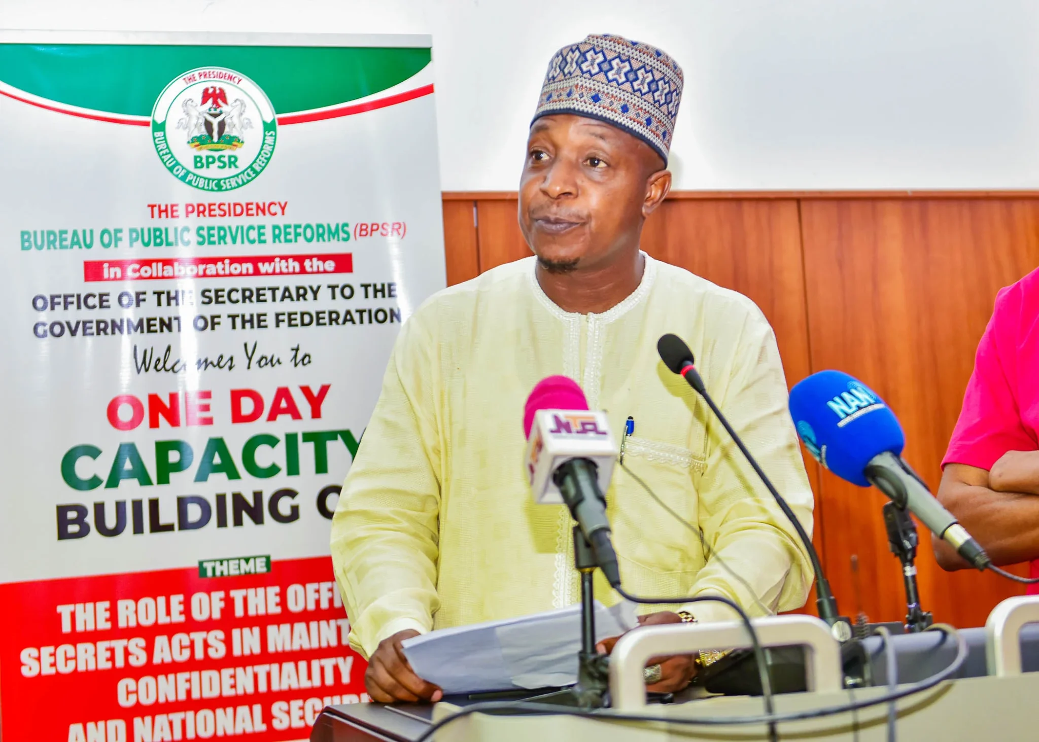 One-Day Capacity Building Workshop on the Role of Communication Managers in Upholding the Secrecy Act, Confidentiality, and National Security
