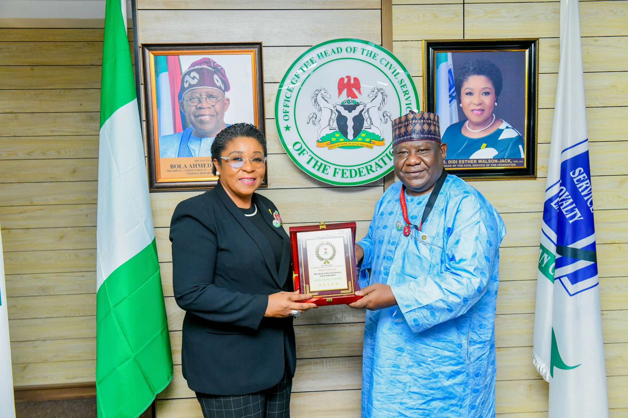 Courtesy Visit to the Head of Civil Service of the Federation